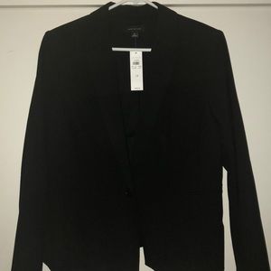 Ann Taylor Seasonless Stretch One-Button Blazer